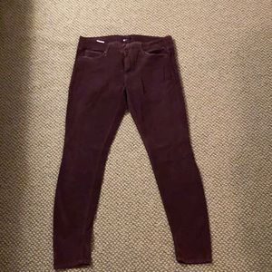 Mother corduroy jeans